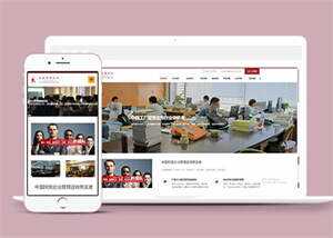 管理咨询培训机构类网站前端模板 - 天能资源