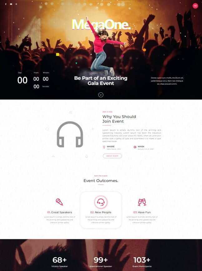 HTML5演唱会票务服务网站模板 - 天能资源