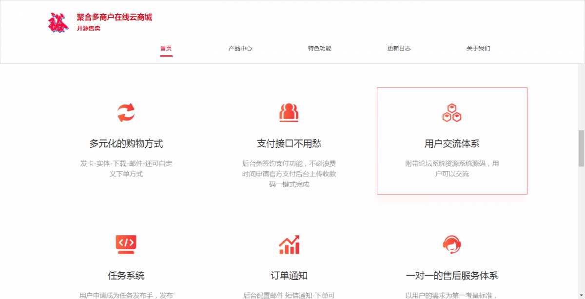 图片[3] - 聚合云商城官网的源码分享 - 天能资源