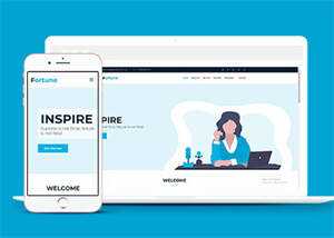 白色软件企业HTML5网站模板下载 - 天能资源