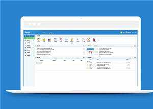 简约办公OA管理系统后台源码模板下载 - 天能资源
