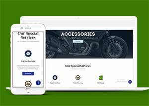 汽车零件生产公司网站模板下载 - 天能资源