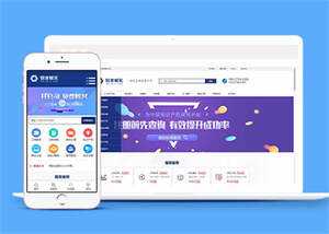 财务公司税务服务类网站前端模板 - 天能资源