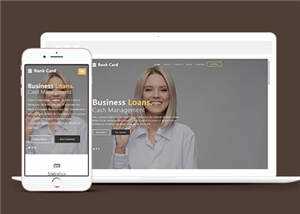 商业信贷行业响应式通用网站模板下载 - 天能资源