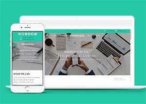 蓝色美元外汇金融网站模板源码 - 天能资源