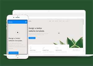 简洁广告公司HTML5模板下载 - 天能资源