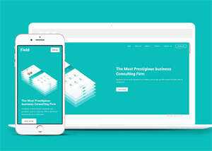 宽屏商业咨询公司网站模板下载 - 天能资源