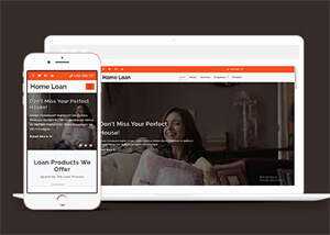 房屋贷款公司官网网站模板下载 - 天能资源