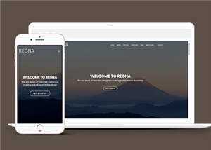 企业形象展示响应式网站模板 - 天能资源