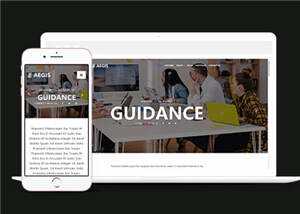 机构介绍动态响应式网页模板下载 - 天能资源