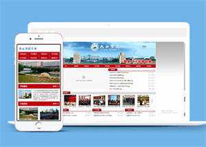 宽屏学院技术学校类网站前端模板 - 天能资源