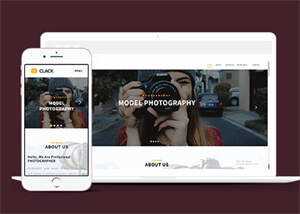 响应式欧美人休艺术HTML模板下载 - 天能资源