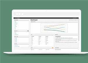 简洁Bootstrap后台源码模板 - 天能资源