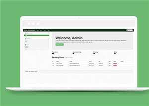简洁Bootstrap后台源码模板下载 - 天能资源