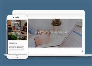 全屏响应式wap菜单模板源码下载 - 天能资源