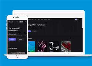 宽屏数字市场交易平台网站模板下载 - 天能资源