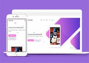 APP应用程序官网前端网站模板 - 天能资源