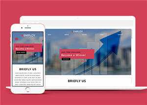 数据分析服务公司网页源码模板下载 - 天能资源