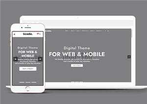 多用途公司简约HTML网页模板下载 - 天能资源