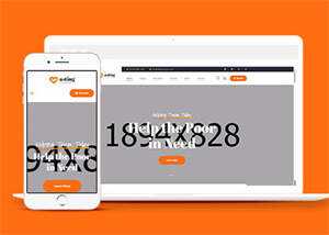 慈善公益爱心捐赠网站模板源码 - 天能资源