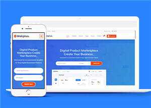 响应式公司模板在线销售HTML网页下载 - 天能资源