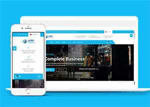 金融投资类Bootstrap模板下载 - 天能资源