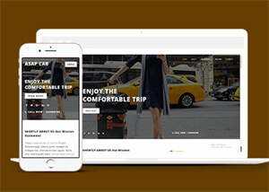 TaXi出租车活动专题网页模板 - 天能资源