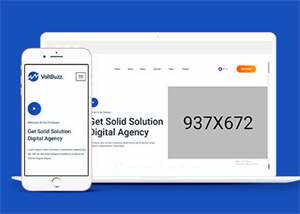 数字科技企业网站HTML模板下载 - 天能资源
