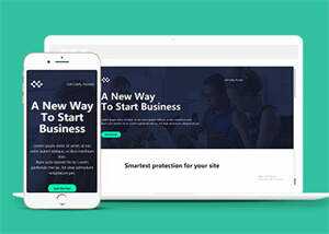 简洁数据挖掘分析网站模板下载 - 天能资源