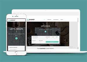 浅蓝色旅行社HTML网站模板下载 - 天能资源