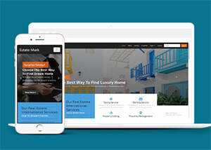 公寓投资企业html网站模板下载 - 天能资源