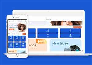 移动端电商销售类网站模板源码 - 天能资源