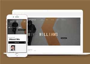 响应式机构动态HTML网页模板下载 - 天能资源