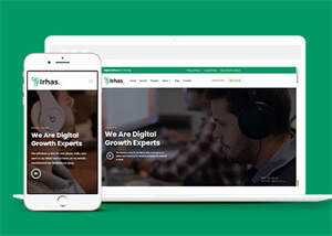 数字软件信息科技公司网站模板 - 天能资源