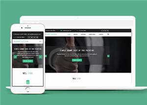 宽屏谈判团队展示HTML网页模板下载 - 天能资源