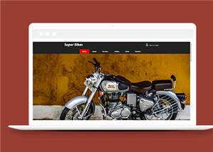 简洁摩托车维修俱乐部源码模板下载 - 天能资源