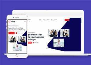 大气商业服务公司网站模板源码下载 - 天能资源