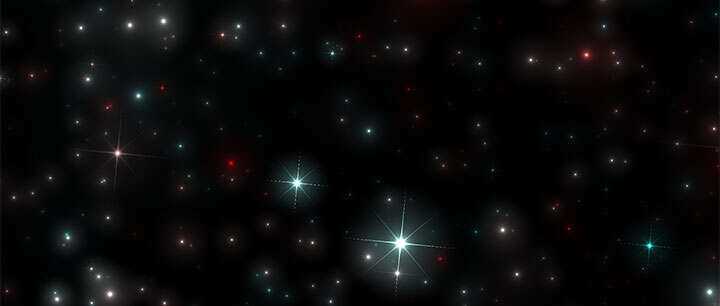 html5 canvas全屏酷炫星光闪烁3D视差背景动画特效 - 天能资源