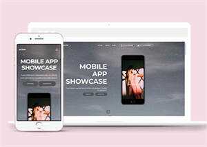 MOBILE手机响应式网站模板下载 - 天能资源