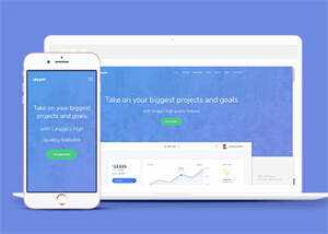 互联网云平台公司网站模板源码 - 天能资源