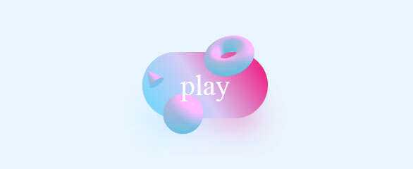 three.js+html5 canvas精美3D游戏开始按钮动画特效 - 天能资源