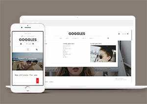 关于网上眼镜商城网站模板下载 - 天能资源