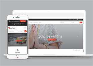 关于金银首饰企业官网网站模板 - 天能资源