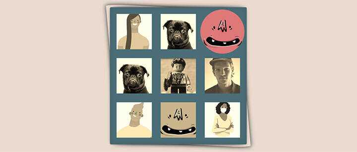 css3鼠标悬停九宫格相册图片方格变圆形动画特效 - 天能资源