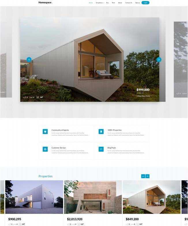 别墅在线交易服务机构网站html模板 - 天能资源
