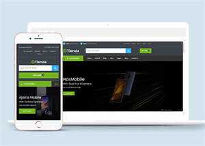 手机数码商城前端框架模板下载 - 天能资源