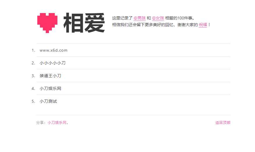 图片[2] - Typecho模板相爱100件事 - 天能资源