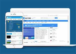Windows软件下载类网站前端模板 - 天能资源
