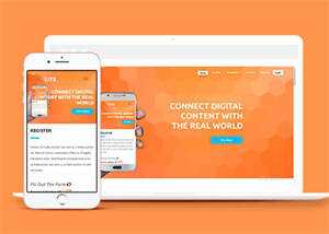 简洁安卓手机应用APP网站模板 - 天能资源