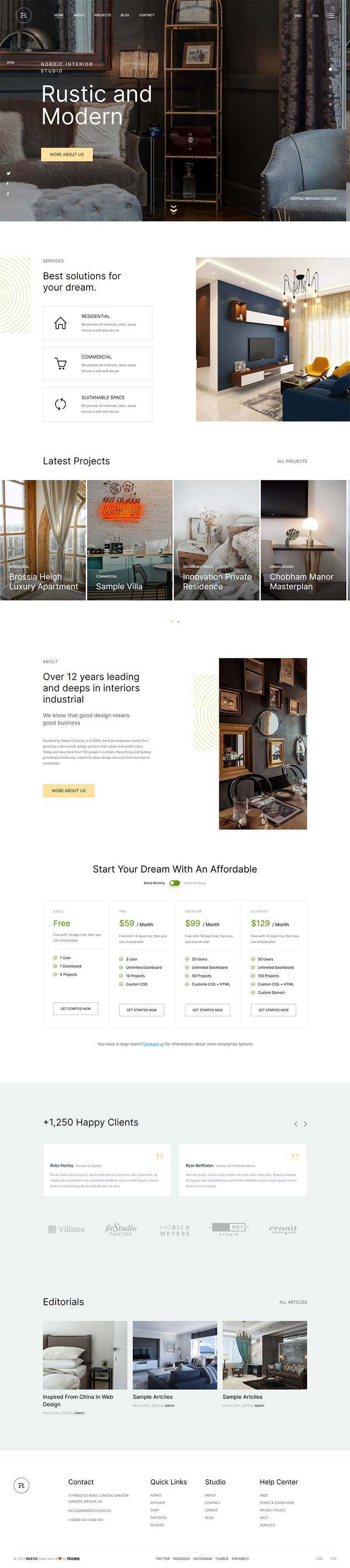 Bootstrap5多用途的企业展示网站html5模板 - 天能资源